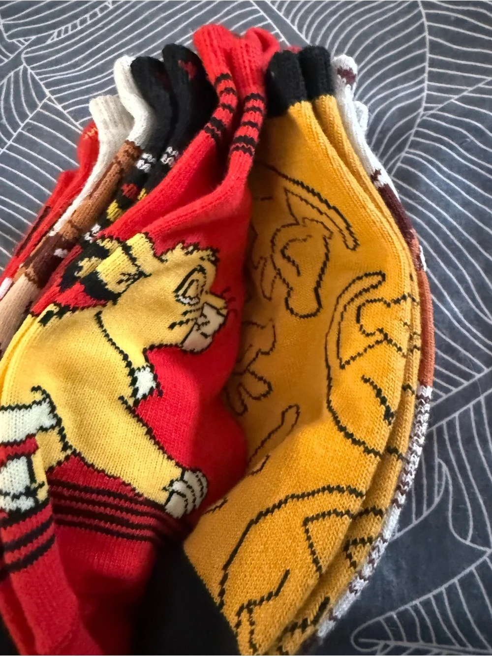 Disney The Lion King Low-Cut Sock Set - 6 pairs Size 4-10 NWT